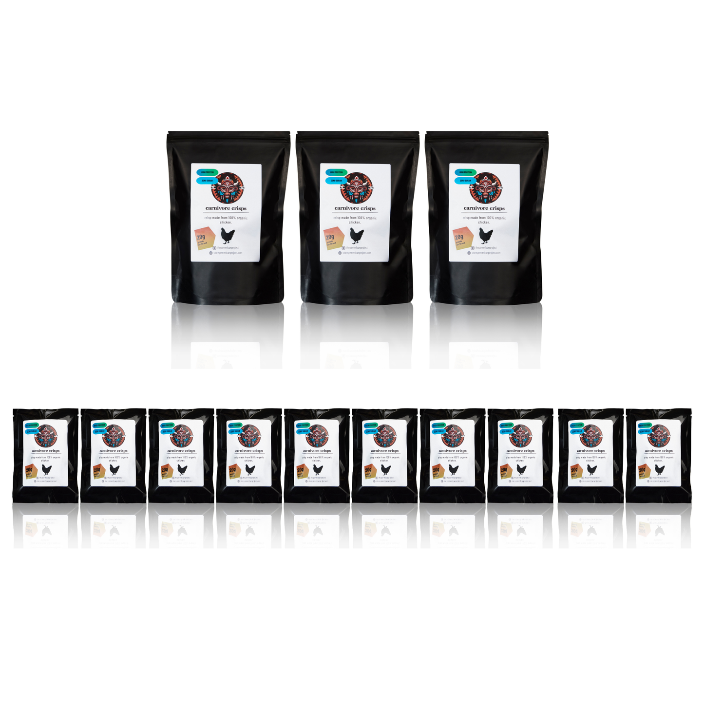 Carnivore Crisps Small Bundle