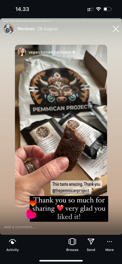 Wagyu Pemmican (5 Bar pack)